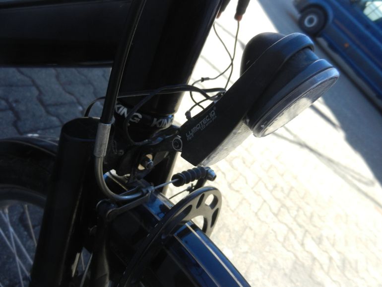 Used Tandem Tandem Rohloff 500/14 SON Chris King LED Lichtanlage 2015 Urban, Black — image 2 of 25
