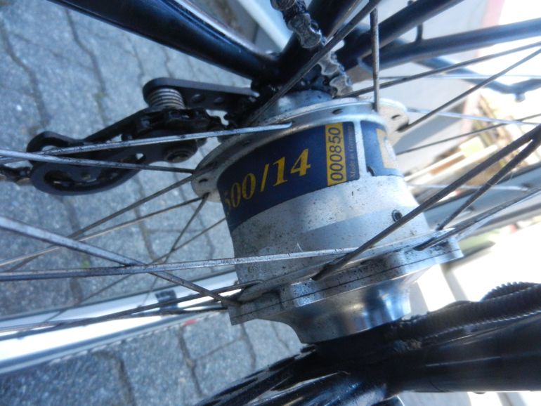Used Tandem Tandem Rohloff 500/14 SON Chris King LED Lichtanlage 2015 Urban, Black — image 20 of 25