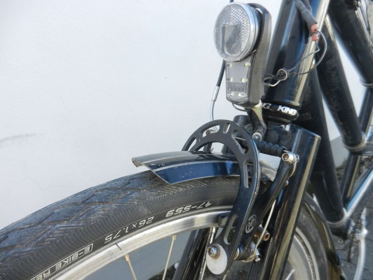 Used Tandem Tandem Rohloff 500/14 SON Chris King LED Lichtanlage 2015 Urban, Black — image 5 of 25