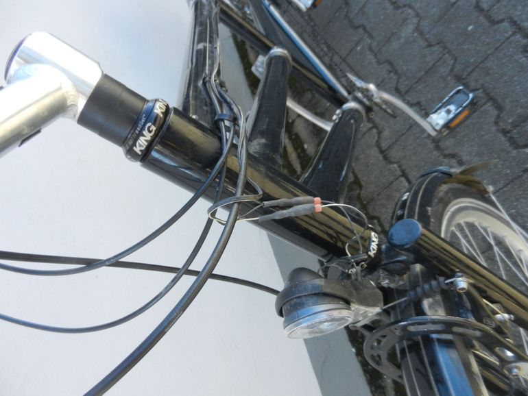 Used Tandem Tandem Rohloff 500/14 SON Chris King LED Lichtanlage 2015 Urban, Black — image 6 of 25