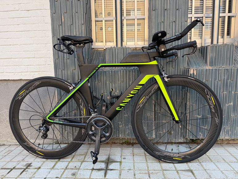 Used Canyon Speedmax CF 8.0 2018 2018 Road & Gravel, Green — image 1 of 22
