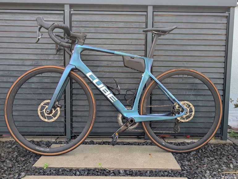 Used CUBE AXIAL WS C:62 SLX 2024 2024 Road & Gravel, Blue — image 1 of 9