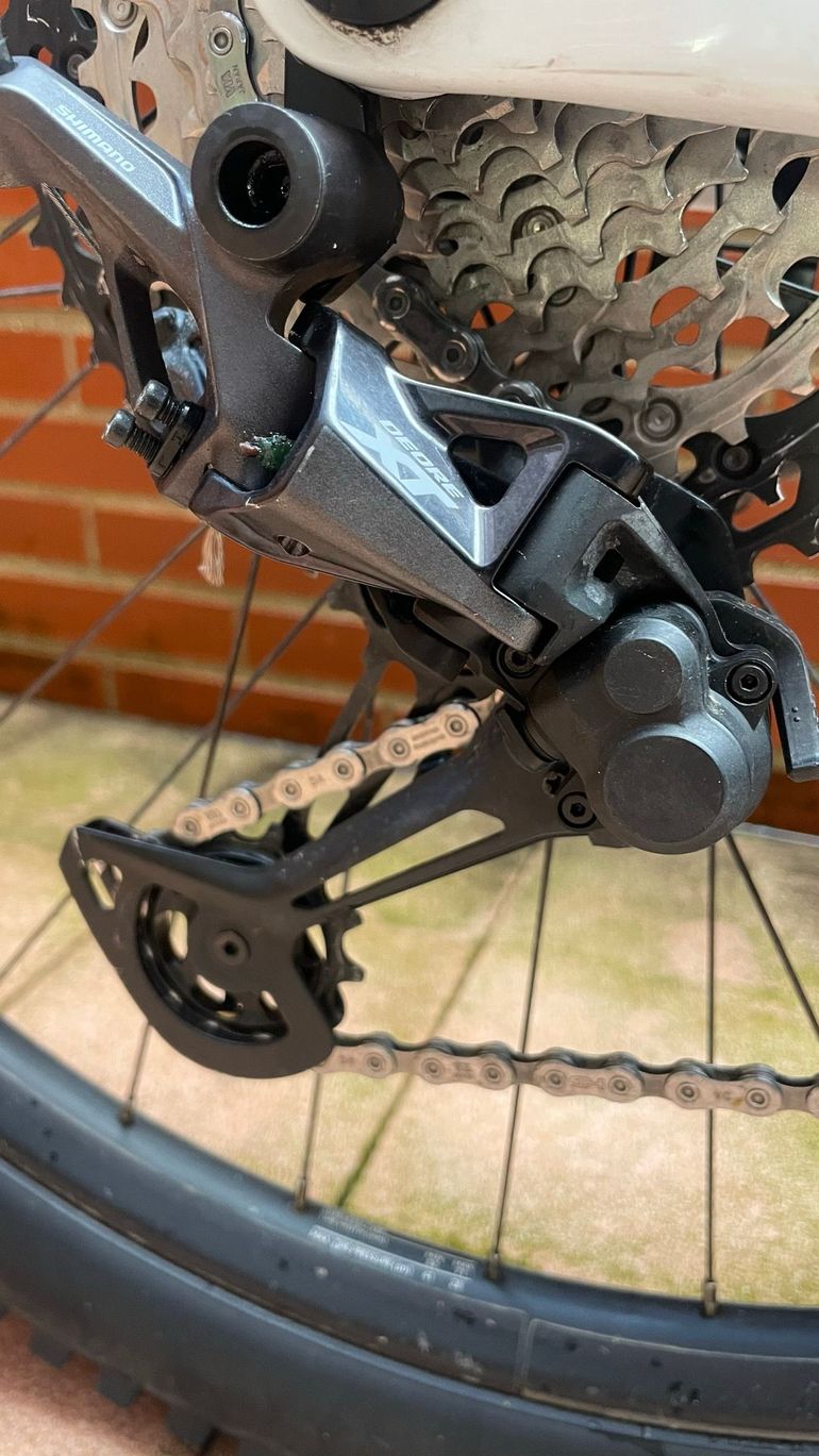 Used Orbea RISE M10 2023 2023 Mountainbike, Bianco — image 3 of 27