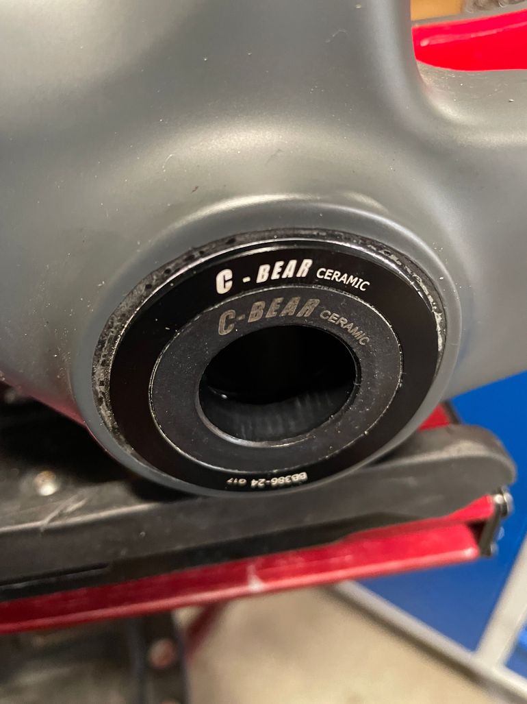 Used De Rosa Idol Disc Carbon frameset 2022 Frameset 2022 Road & Gravel, Light Gray — image 9 of 11