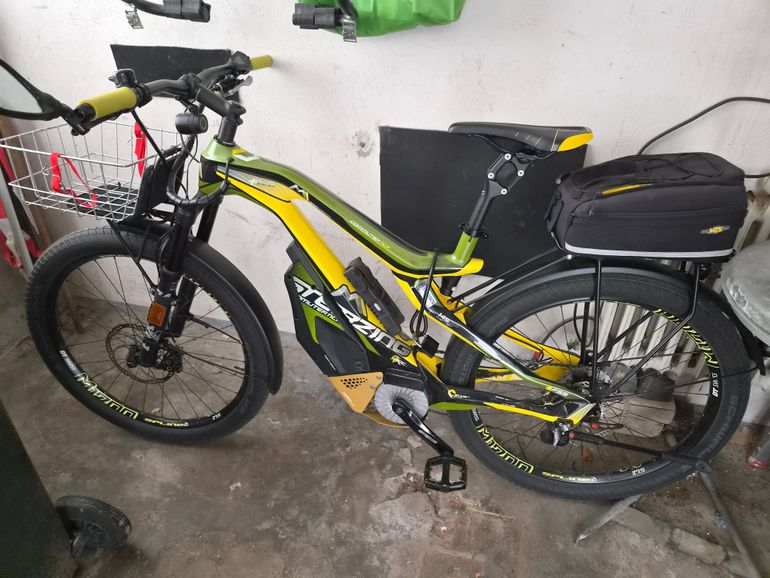 Used M1 Sterzing GT S-Pedelec 2018 Mountainbike, Grün, 27,5 (650B) — image 6 of 6