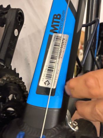 Used rockrider 340 Rockrider 340 Custom Shimano Tourney 2017 Mountainbike, Black — image 7 of 7