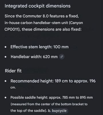 Käytetty Canyon Commuter 8.0 2020 2020 Urban — kuva 7 / 10