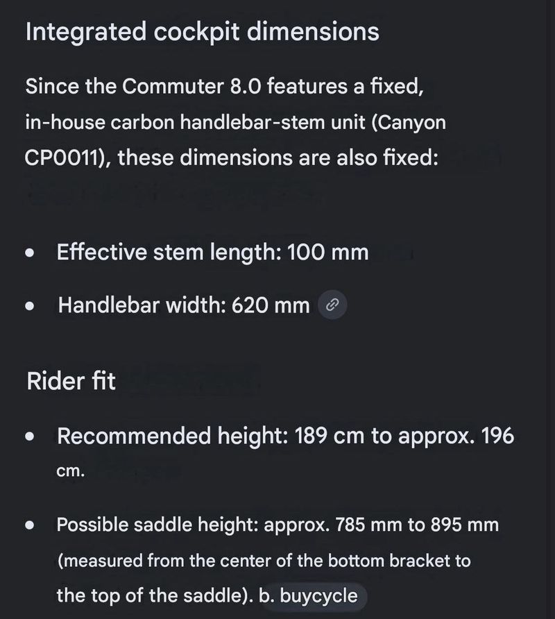 Käytetty Canyon Commuter 8.0 2020 2020 Urban — kuva 7 / 10