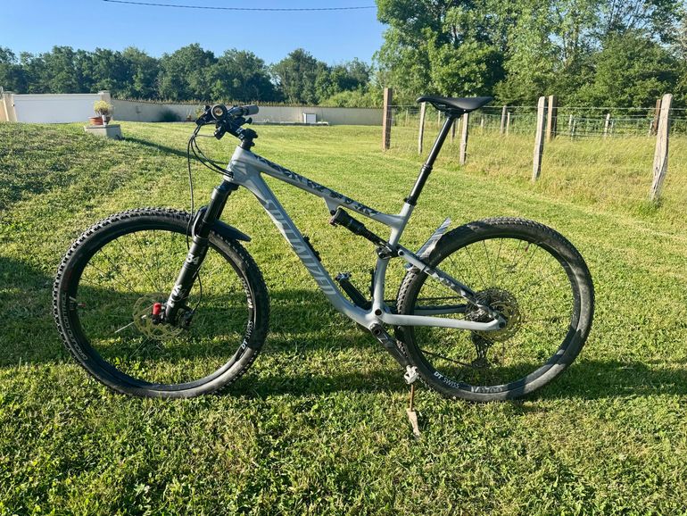 Used Specialized Epic EVO 2021 2021 Mountainbike, Light Gray, 29 — image 2 of 11
