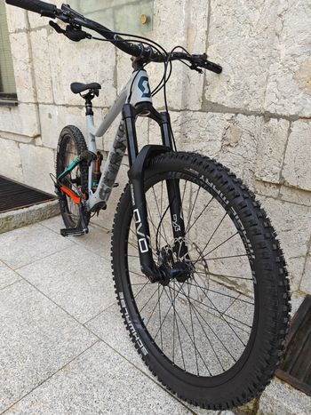 Used Scott Genius 920 2022 2022 Mountainbike, Light Gray, 29 — image 5 of 6