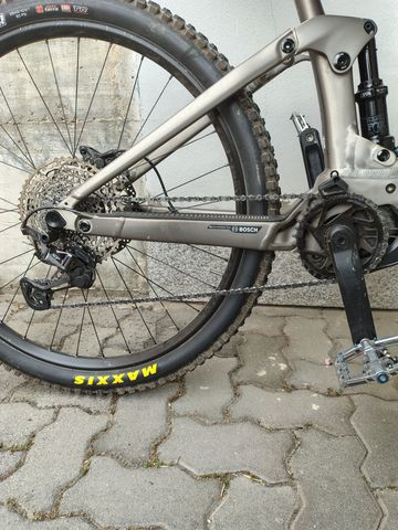 Scott Strike eRIDE 920 US 2021 2021 Mountainbike de segunda mano, Gris claro — imagen 3 de 12