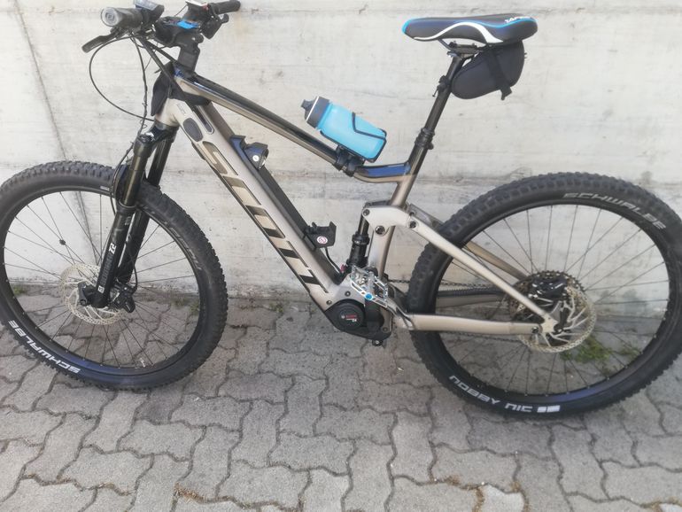 Used Scott Strike eRIDE 920 US 2021 2021 Mountainbike — image 2 of 12