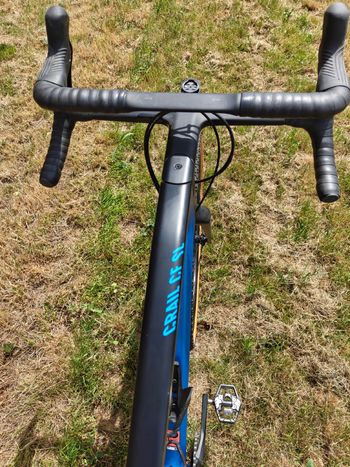 Used Canyon Grail CF SL 8 2021 2021 Road & Gravel, Blue — image 5 of 6