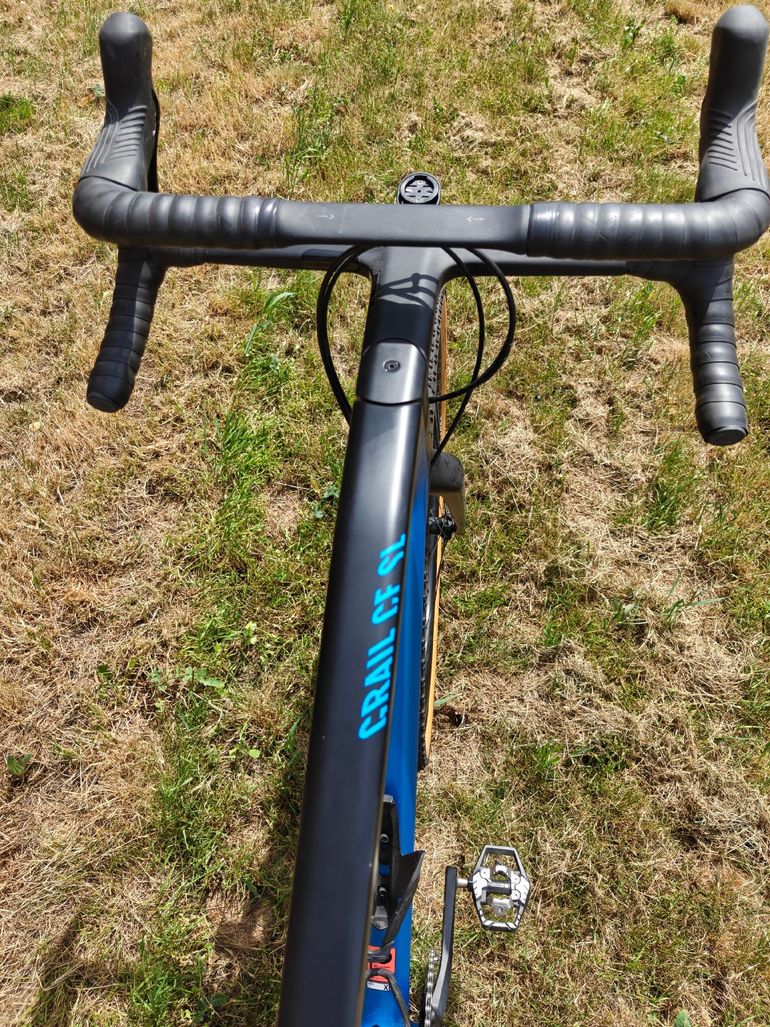 Used Canyon Grail CF SL 8 2021 2021 Road & Gravel, Blue — image 5 of 6