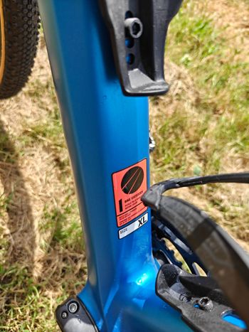 Used Canyon Grail CF SL 8 2021 2021 Road & Gravel, Blue — image 4 of 6