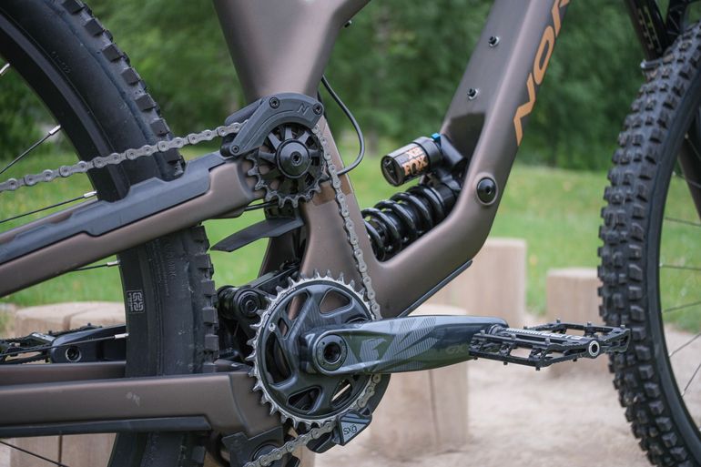 Used Norco Range SRAM GX Eagle 2024 Mountainbike, Orange — image 4 of 15