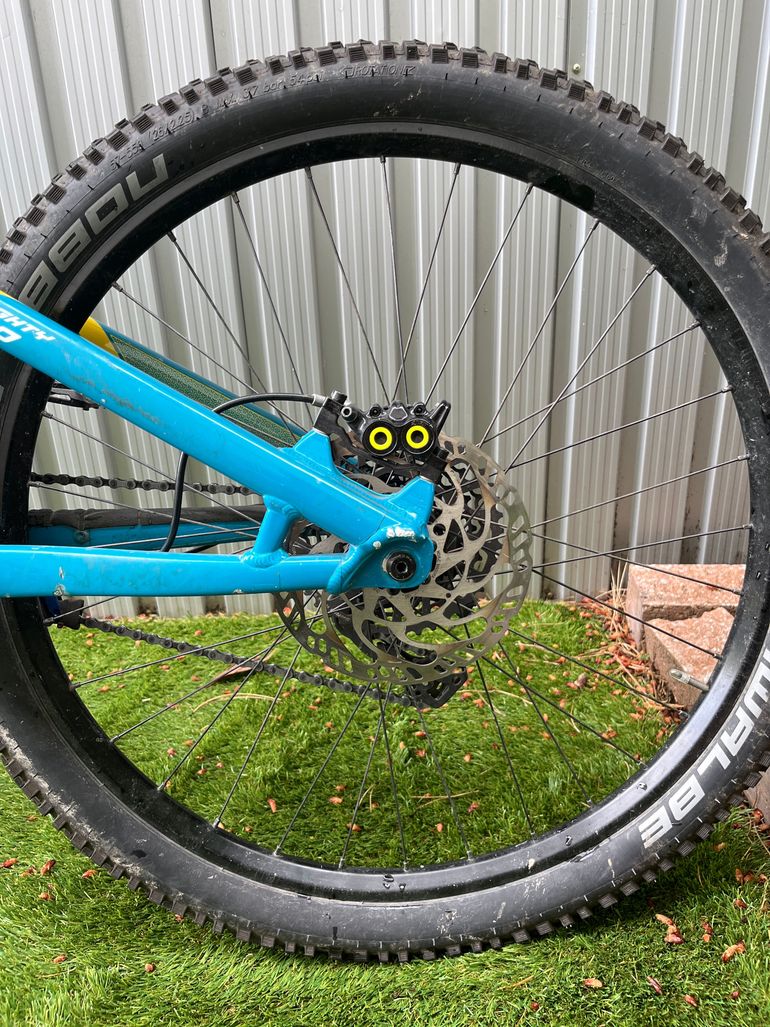Used Merida One-eighty Shimano Deore XT 2015 Mountainbike, Blue — image 7 of 13