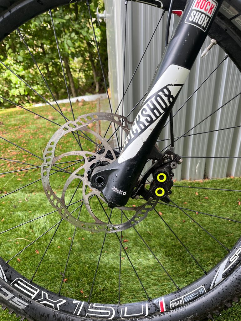 Used Merida One-eighty Shimano Deore XT 2015 Mountainbike, Blue — image 8 of 13