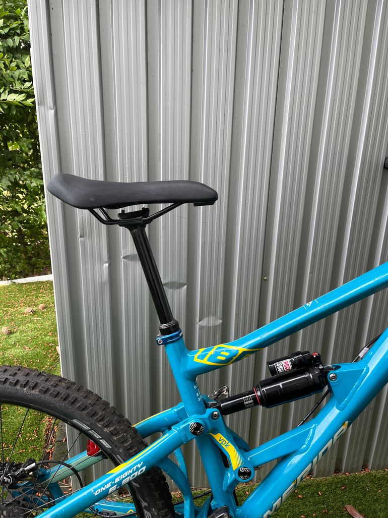 Used Merida One-eighty Shimano Deore XT 2015 Mountainbike, Blue — image 5 of 13