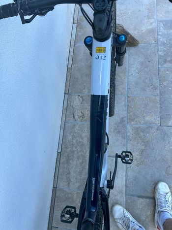 Used Orbea OIZ M10 AXS 2024 2024 Mountainbike, White, 29 — image 5 of 9
