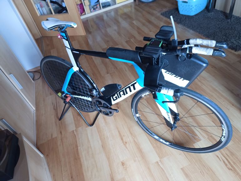 Used Giant Trinity Advanced Pro 0 2016 2016 Road & Gravel, Blue — image 5 of 9