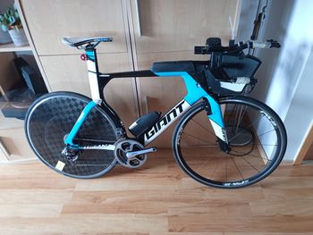 Used Giant Trinity Advanced Pro 0 2016 2016 Road & Gravel, Blue — image 6 of 9