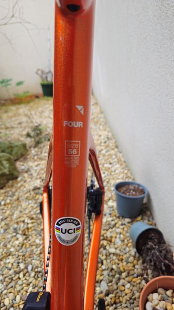 Used BMC Teammachine SLR FOUR 2024 2024 Road & Gravel, Orange — image 9 of 18
