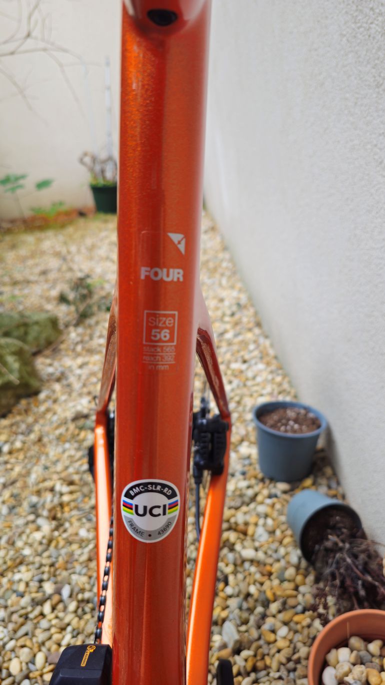 Used BMC Teammachine SLR FOUR 2024 2024 Road & Gravel, Orange — image 9 of 18