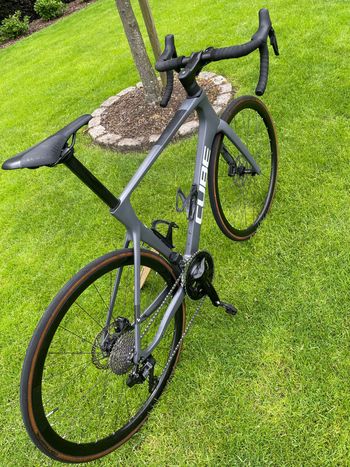 Used CUBE AGREE C:62 2023 2023 Road & Gravel, Light Gray — image 4 of 26