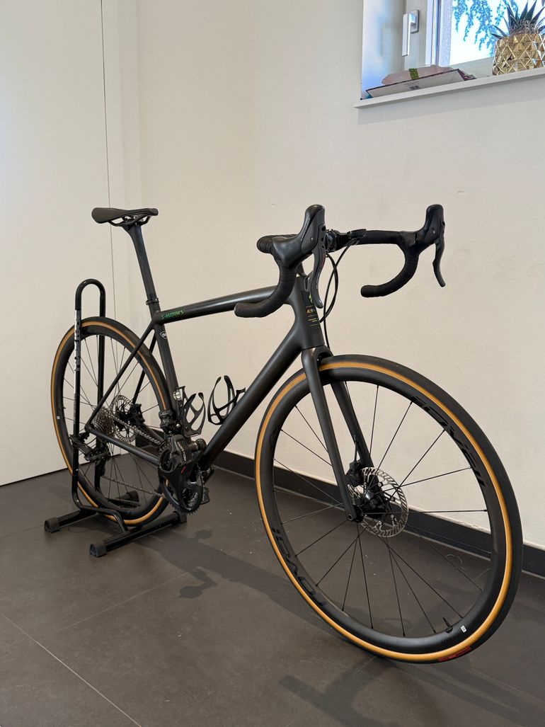 Used Specialized Aethos Ready To Paint 2022, Aufbau Campagnolo Super Record EPS, Roval Alpinist CLX 2022 Road & Gravel, Black — image 9 of 9