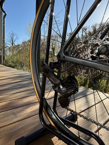 Used Specialized Aethos Ready To Paint 2022, Aufbau Campagnolo Super Record EPS, Roval Alpinist CLX 2022 Road & Gravel, Black — image 4 of 9