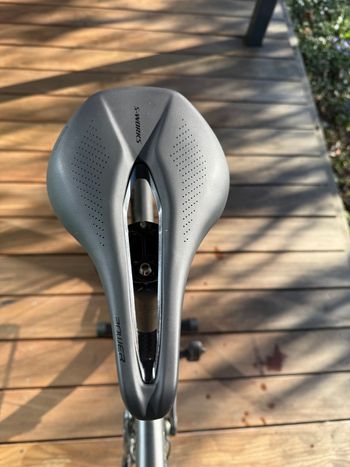Used Specialized Aethos Ready To Paint 2022, Aufbau Campagnolo Super Record EPS, Roval Alpinist CLX 2022 Road & Gravel, Black — image 5 of 9