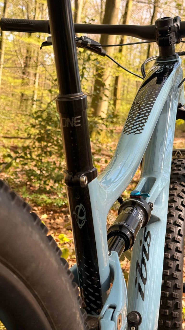 Used Ibis Cycles Ibis Cycles Custom Frameset 2022 Mountainbike, Blue — image 8 of 10