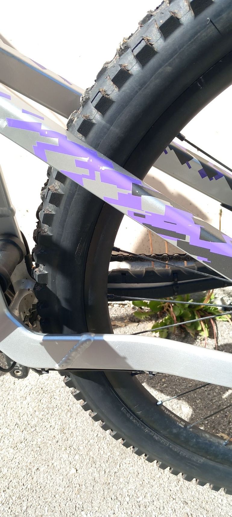 Used Ghost RIOT EN Full Party 2021 2021 Mountainbike, Purple, 27.5 — image 7 of 10