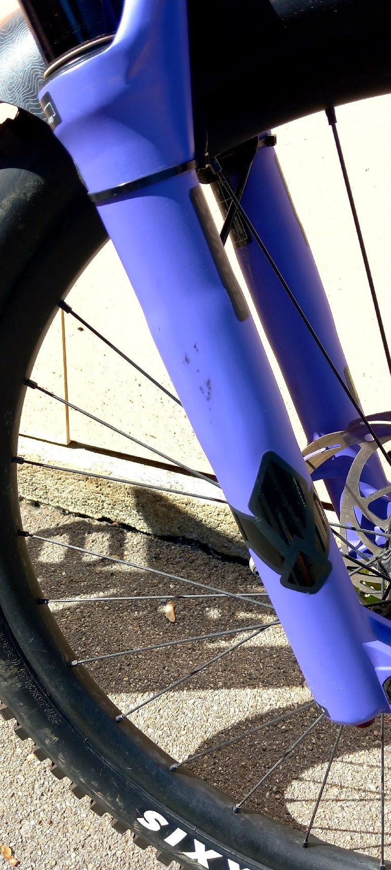 Used Ghost RIOT EN Full Party 2021 2021 Mountainbike, Purple, 27.5 — image 2 of 10