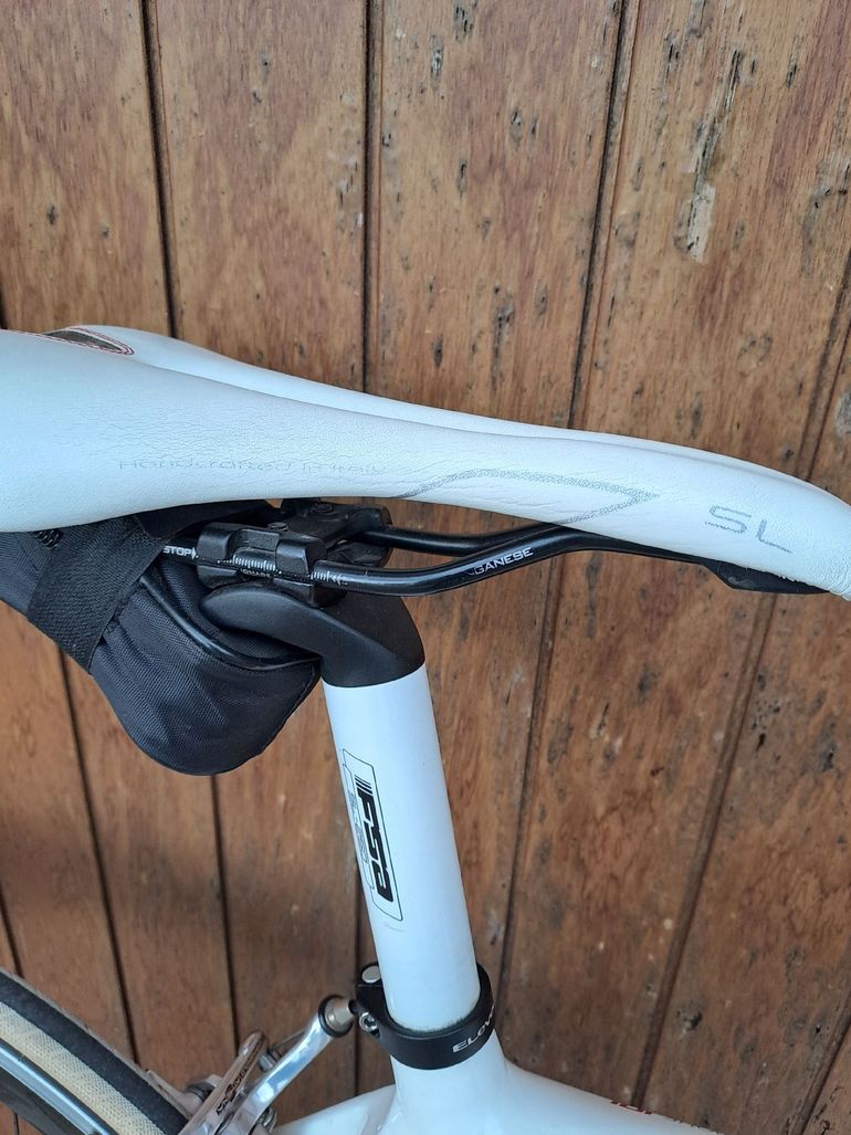 Used Olympia Olympia Custom Campagnolo Athena 2014 Road & Gravel, White — image 7 of 7