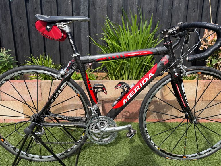 Used Merida Theorema Shimano Ultegra 2009 Road & Gravel, Nero — image 3 of 9