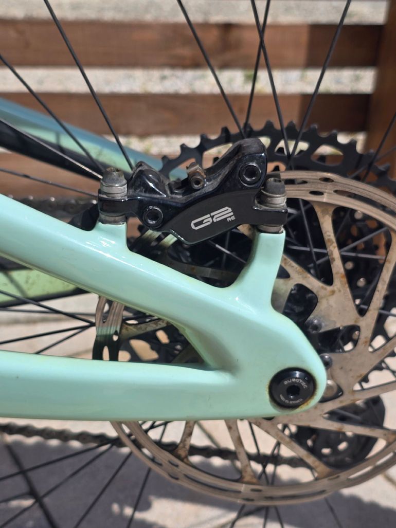 Used Santa Cruz HECKLER R 29 / Carbon C 2023 2023 Mountainbike, Green, 29, 27.5 — image 13 of 18