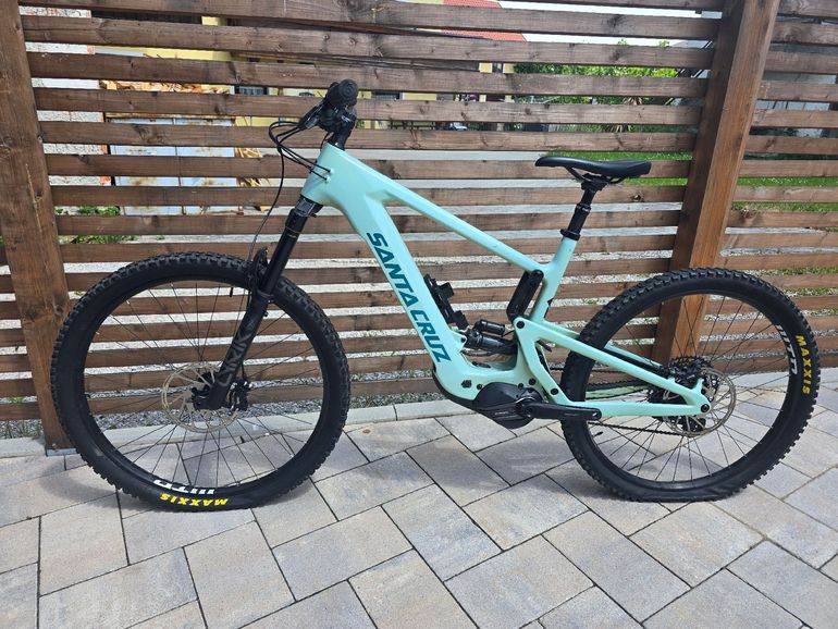 Used Santa Cruz HECKLER R 29 / Carbon C 2023 2023 Mountainbike, Green, 29, 27.5 — image 2 of 18