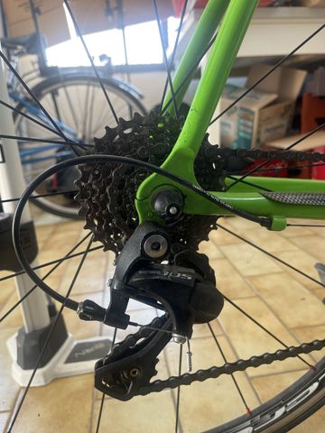 Used Zanella Custom Shimano 105 2013 Road & Gravel, Green — image 8 of 9
