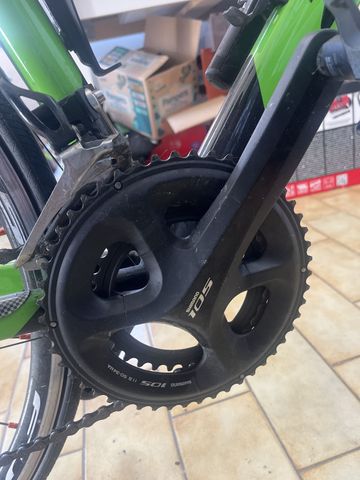 Used Zanella Custom Shimano 105 2013 Road & Gravel, Green — image 6 of 9