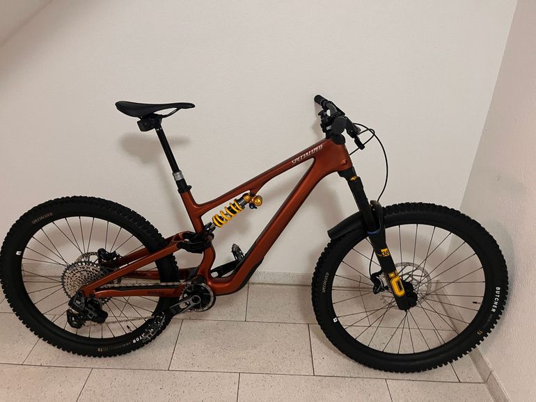 Used Specialized Stumpjumper 15 Öhlins Coil 2025 2025 Mountainbike, Red, 29, 27.5 — image 3 of 20