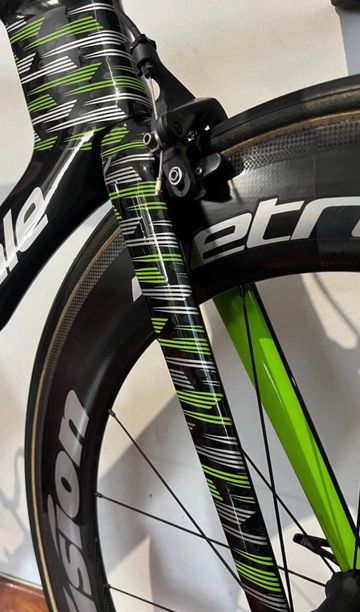 Used Cannondale Superslice Shimano Dura Ace Di2 2017 Road & Gravel, Black — image 2 of 10