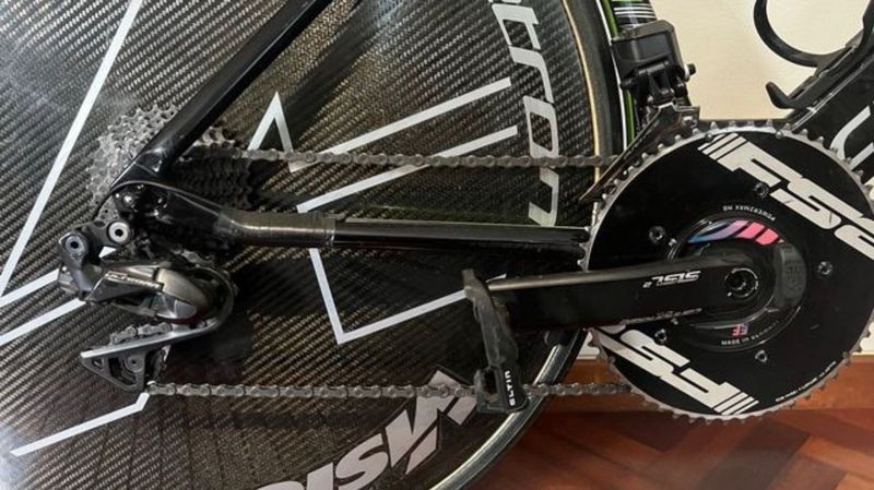 Used Cannondale Superslice Shimano Dura Ace Di2 2017 Road & Gravel, Black — image 3 of 10