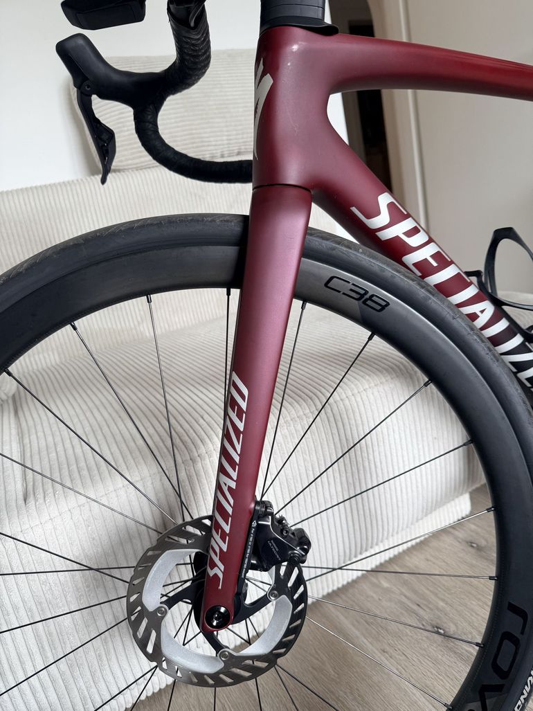 Used Specialized Tarmac SL7 Expert 2022 2022 Road & Gravel, Red — image 10 of 10