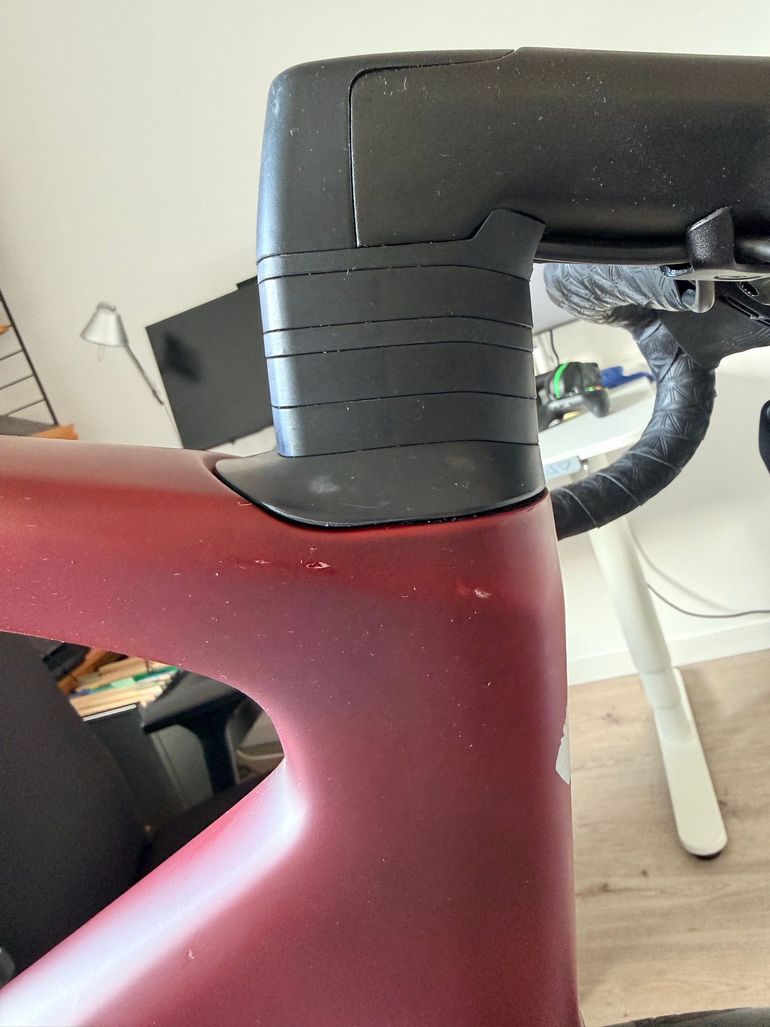 Used Specialized Tarmac SL7 Expert 2022 2022 Road & Gravel, Red — image 6 of 6