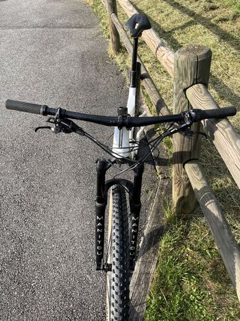 Used ROCKRIDER Mountain Bike Full Suspension XC Carbon Frame Race 900 S 2025 2025 Mountainbike, White, 29 — image 2 of 5