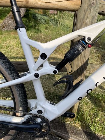 Used ROCKRIDER Mountain Bike Full Suspension XC Carbon Frame Race 900 S 2025 2025 Mountainbike, White, 29 — image 3 of 5