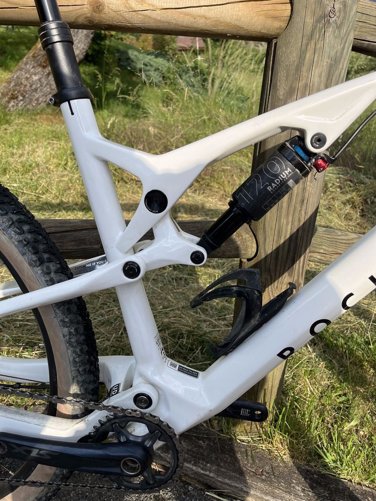 Used ROCKRIDER Mountain Bike Full Suspension XC Carbon Frame Race 900 S 2025 2025 Mountainbike, White, 29 — image 3 of 5