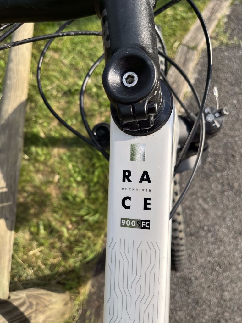 Used ROCKRIDER Mountain Bike Full Suspension XC Carbon Frame Race 900 S 2025 2025 Mountainbike, White, 29 — image 5 of 5